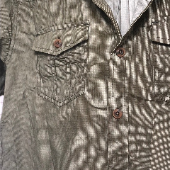 Prana 100% Organic Cotton Short Sleeve Button Up - Picture 7 of 8